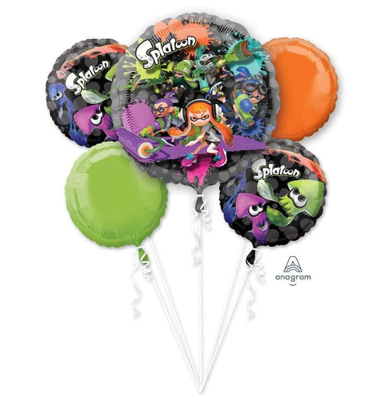 Anagram Mylar & Foil Splatoon Balloon Bouquet