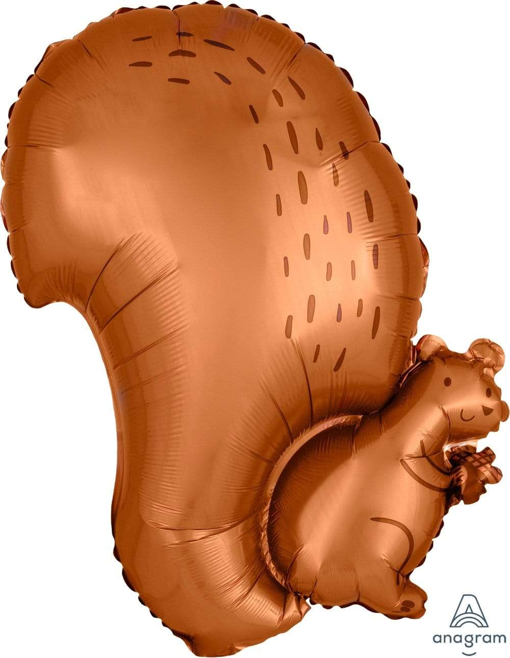 Anagram Mylar & Foil Squirrel 20″ Foil Balloon