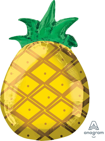 Anagram Mylar & Foil Tropical Pineapple 21″ Balloon