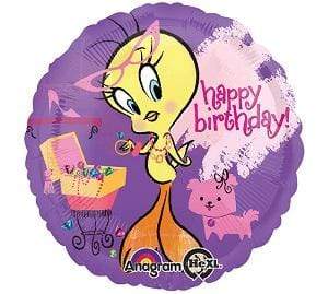 Tweety Happy Birthday 18″ Balloon