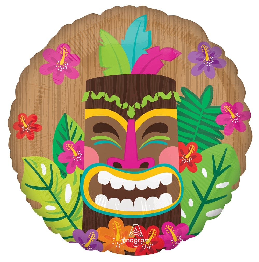 Anagram Mylar & Foil Vintage Tiki 18″ Balloon