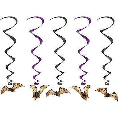 Anagram Party Supplies Bat Whirls (5 count)