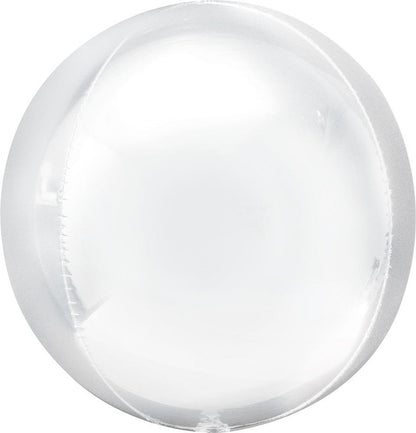 Anagram White 16″ Orbz Balloon