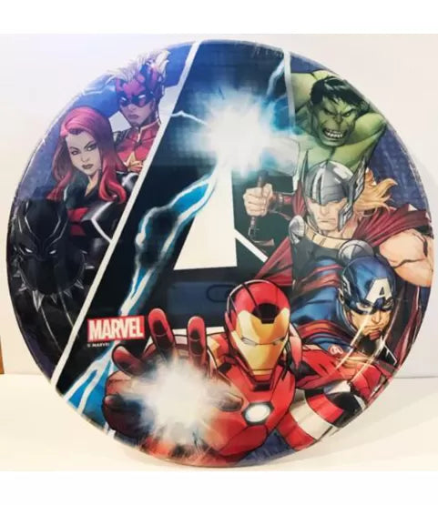 Avengers Plates 9″ by Unique from Instaballoons