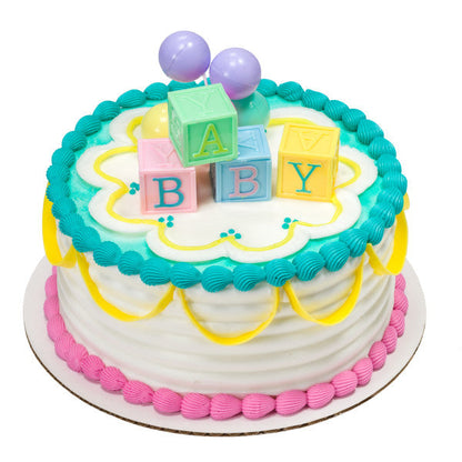 B-A-B-Y Blocks Cake Kit by DecoPac from Instaballoons