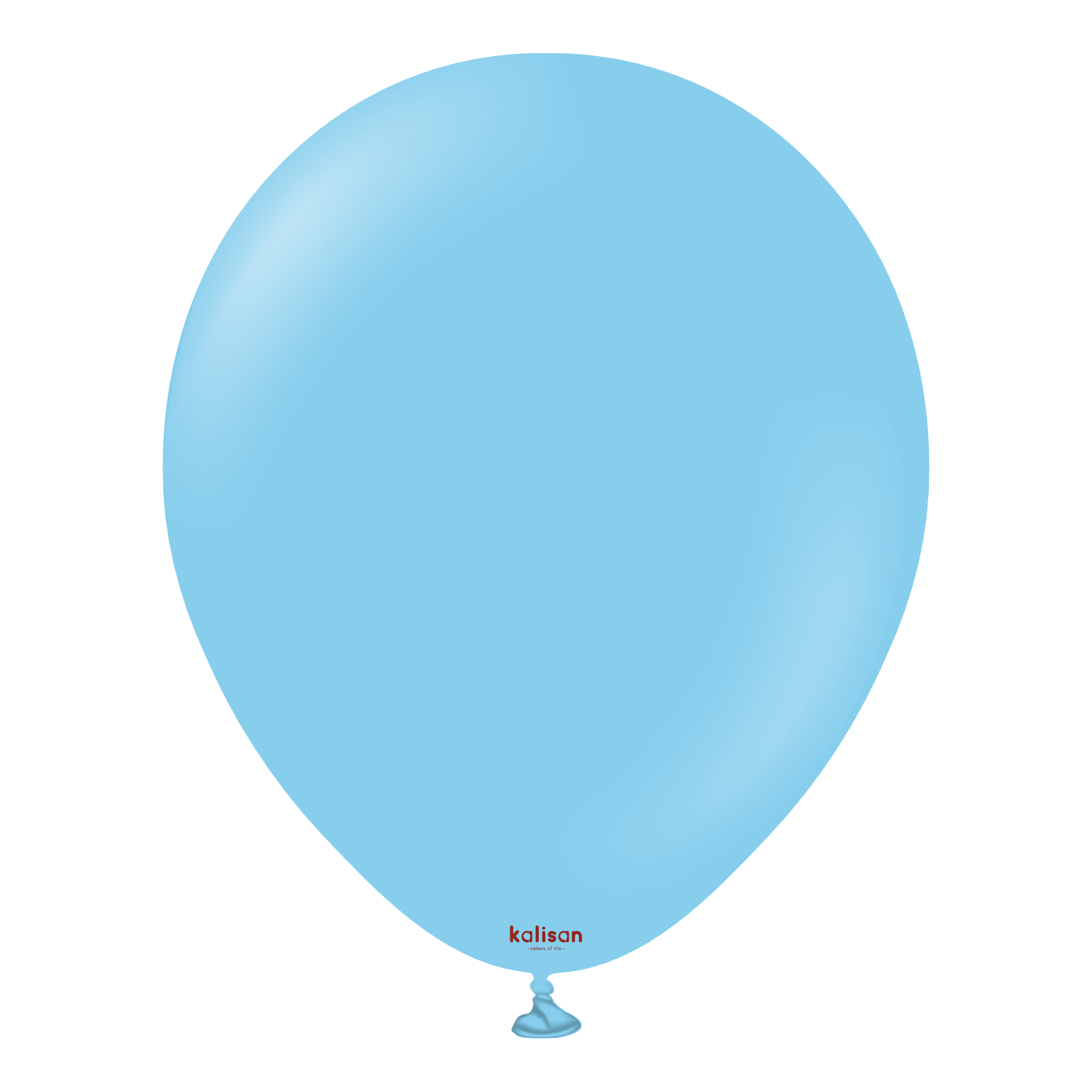 Baby Blue 18″ Latex Balloons by Kalisan from Instaballoons