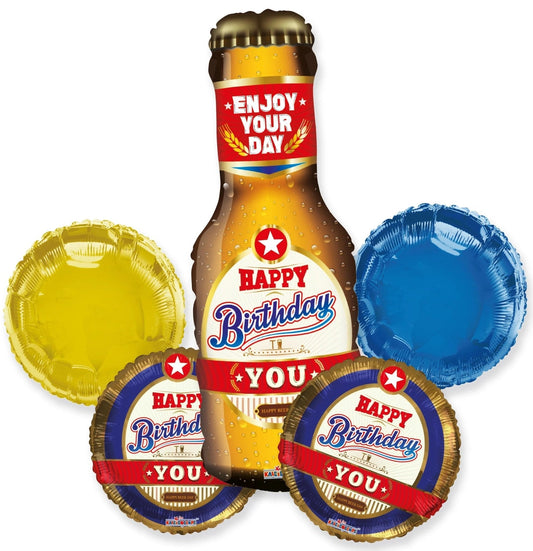Balloon Bouquet - Birthday Beer - Conver USA