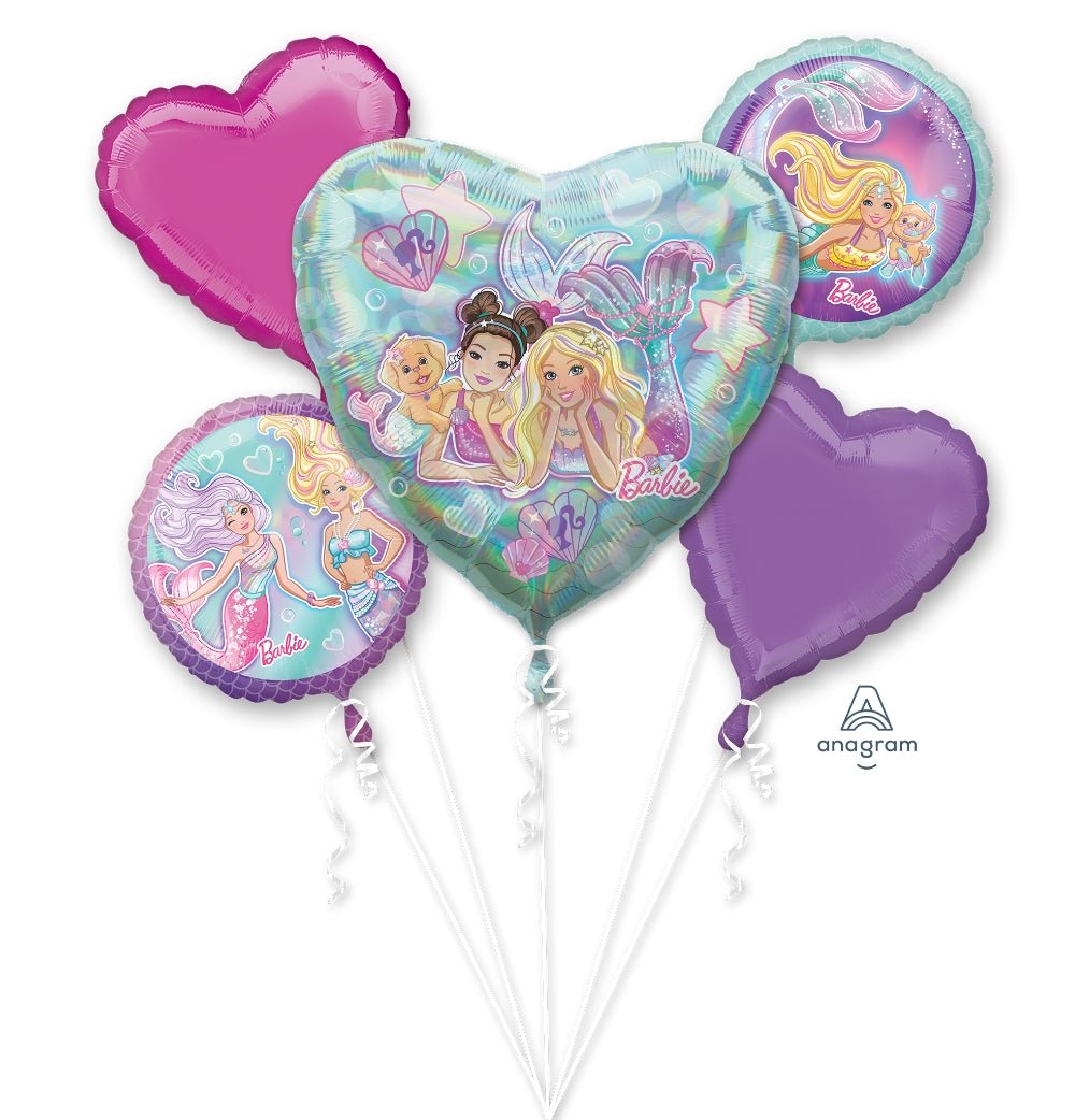 Balloon Bouquet - Mermaid Barbie - Anagram