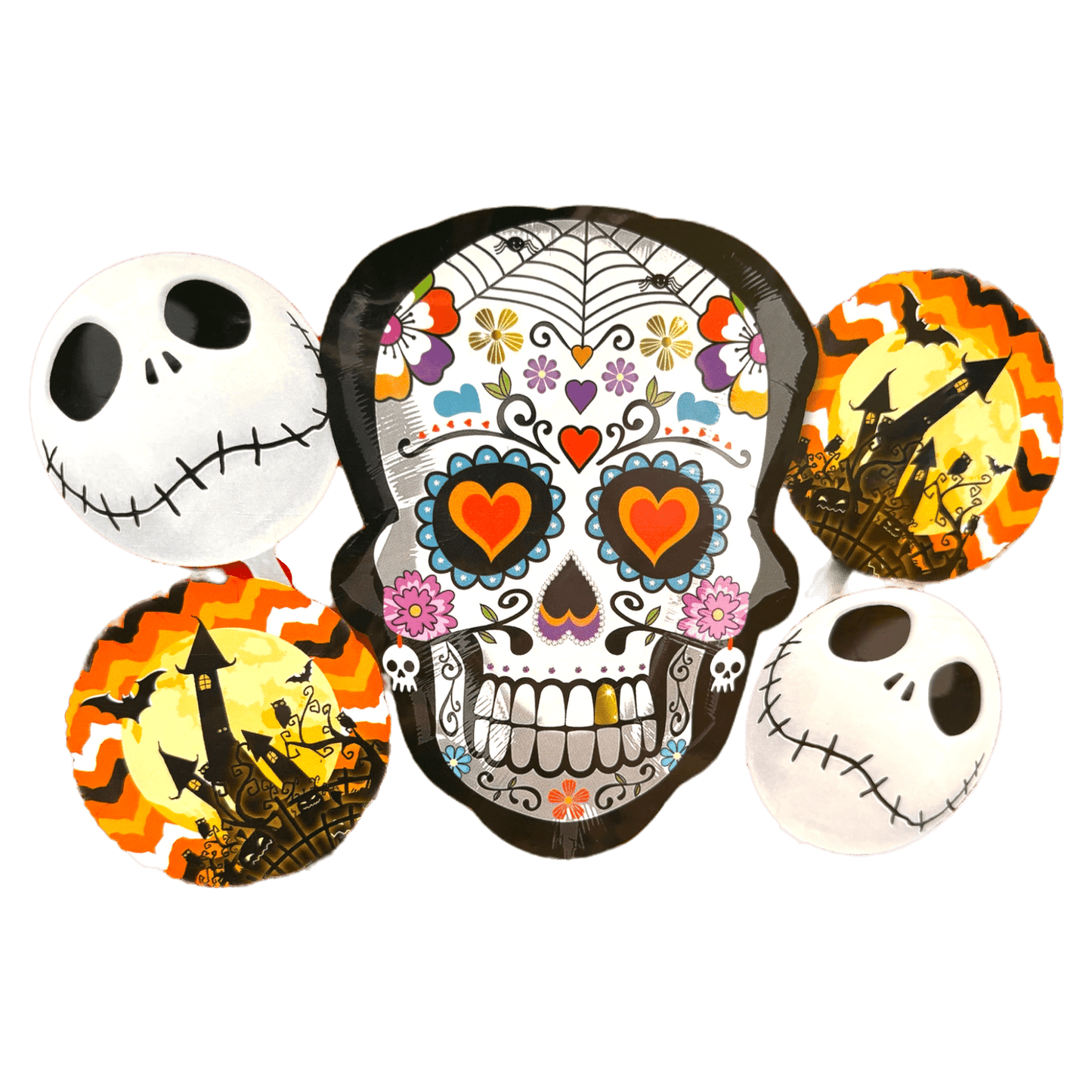 Balloon Bouquet - Skull  - Winner Party