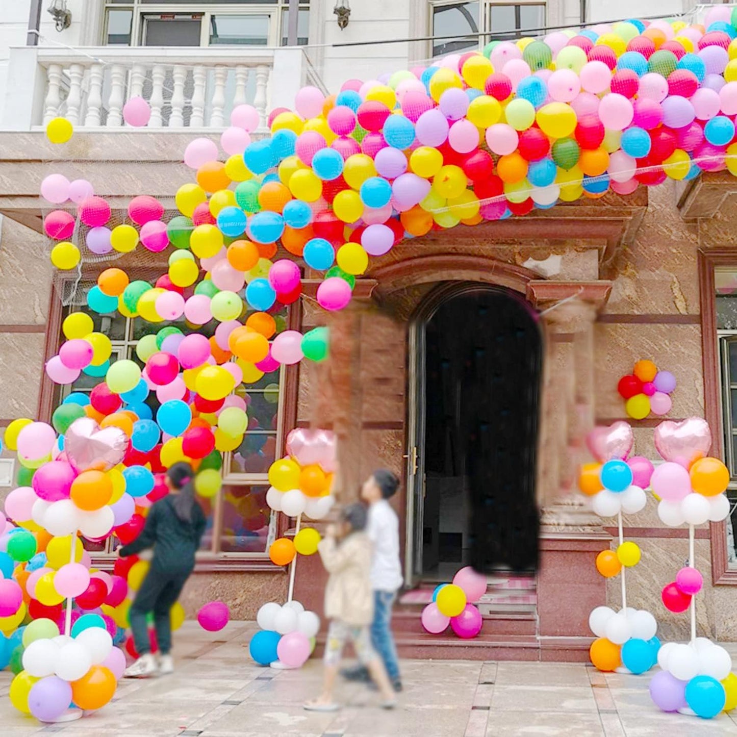 Balloon Drop Net 12.5ft x 50ft(15.3M x 3.9M)