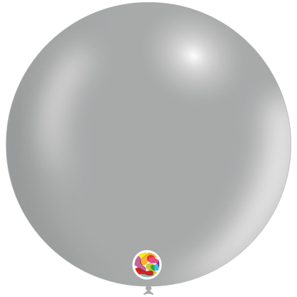 Balloonia Latex Grey  36″ Latex Balloons (5 count)