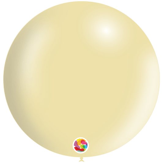 Balloonia Latex Ivory 36″ Latex Balloons (5 count)