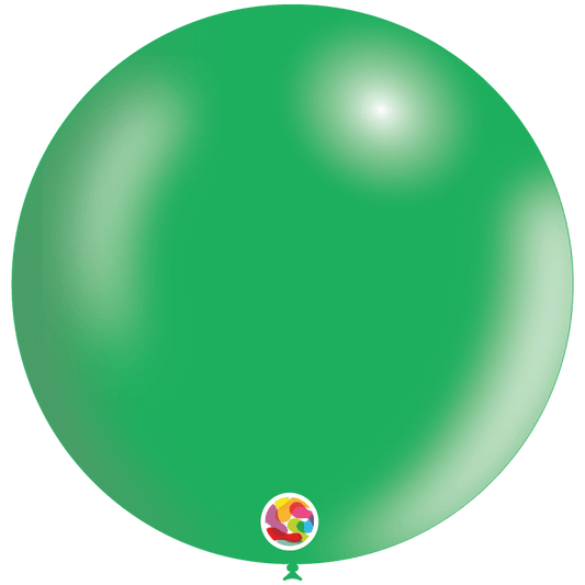 Balloonia Latex Metallic Green 23″ Latex Balloons (5 count)