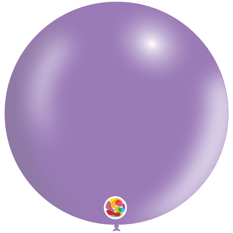 Balloonia Latex Metallic Lavender 36″ Latex Balloons (5 count)