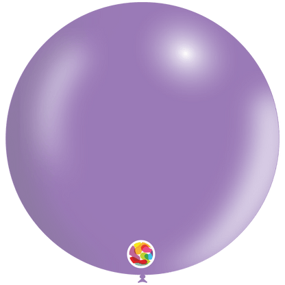 Balloonia Latex Metallic Lavender 36″ Latex Balloons (5 count)