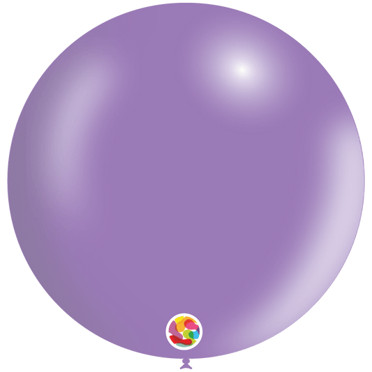 Balloonia Latex Metallic Lavender 36″ Latex Balloons (5 count)