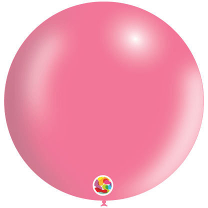 Balloonia Latex Metallic Pink 36″ Latex Balloons (5 count)