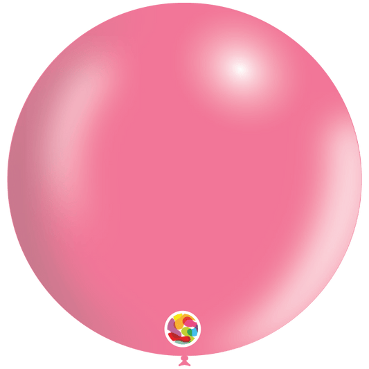 Balloonia Latex Metallic Pink 36″ Latex Balloons (5 count)