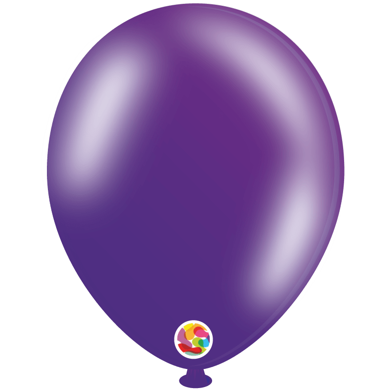 Metallic Purple 10" Latex Balloons (100 count)