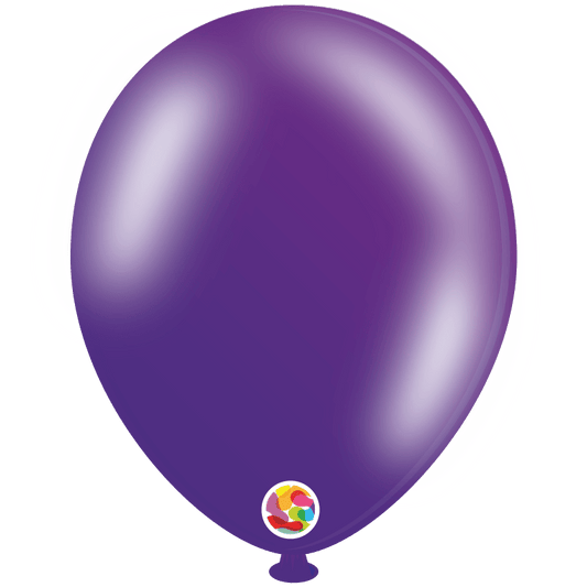 Metallic Purple 10" Latex Balloons (100 count)
