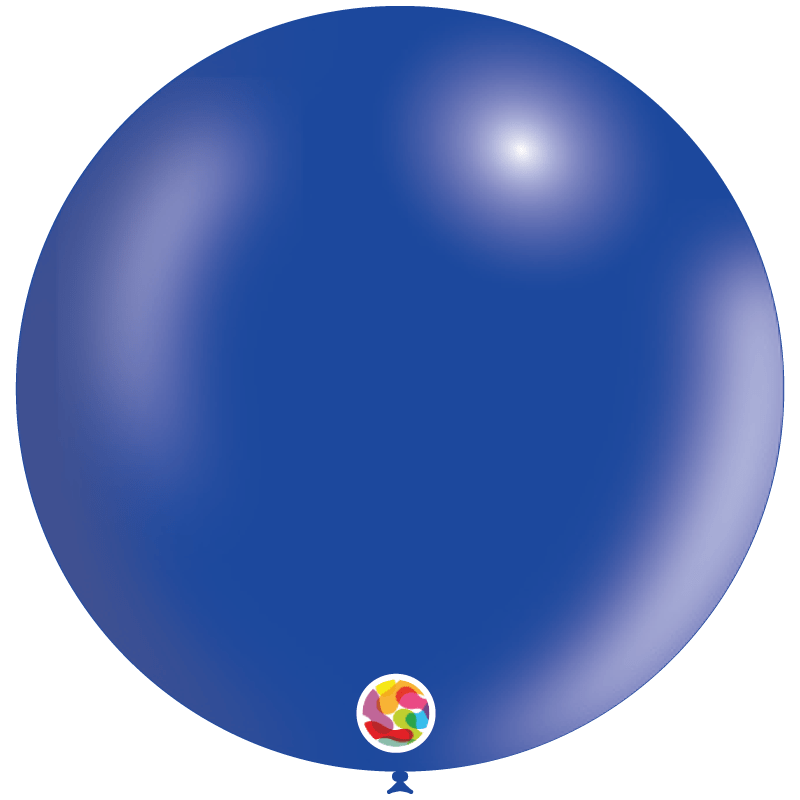 Balloonia Latex Navy Blue  36″ Latex Balloons (5 count)