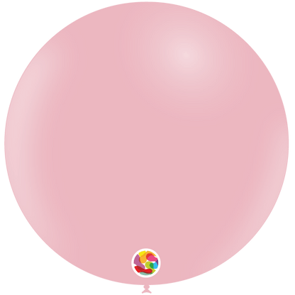 Balloonia Latex Pastel Matte Baby Pink 23″ Latex Balloons (5 count)
