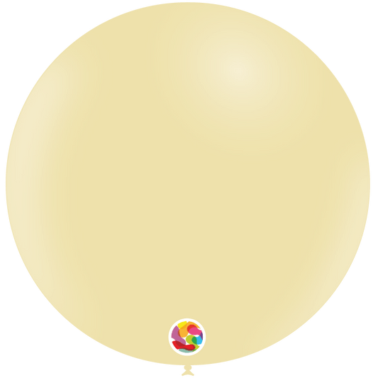Balloonia Latex Pastel Matte Yellow 36″ Latex Balloon