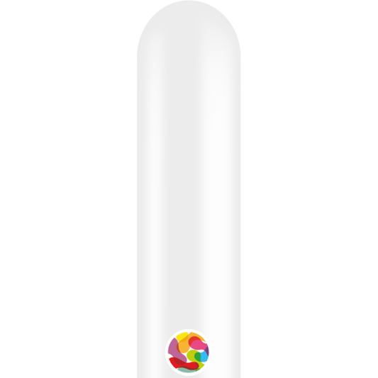 Balloonia Latex White 260 Latex Balloons (50 count)