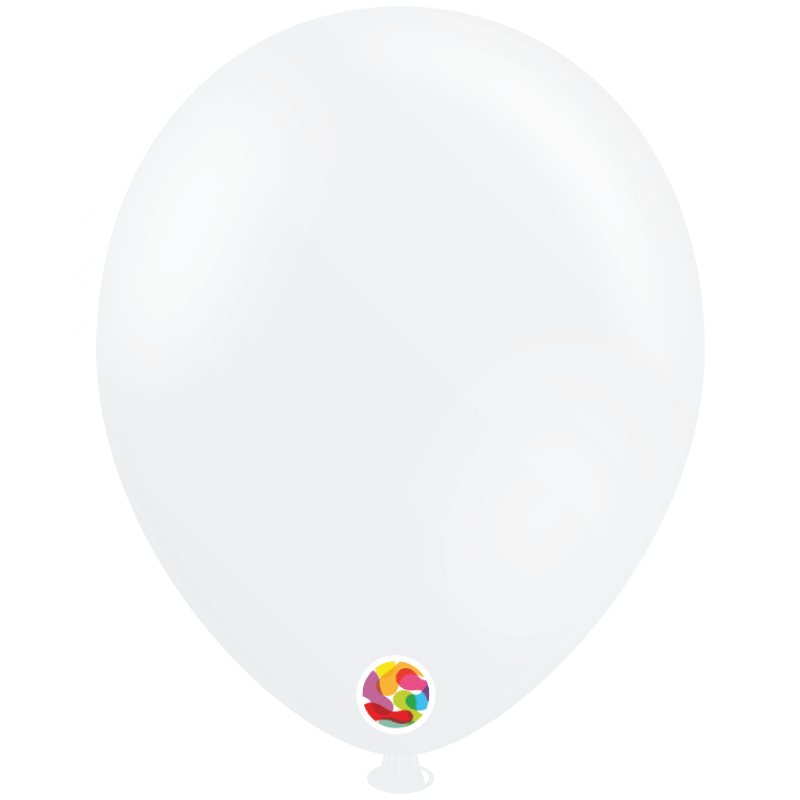 Balloonia Latex White 5″ Latex Balloons (100 count)