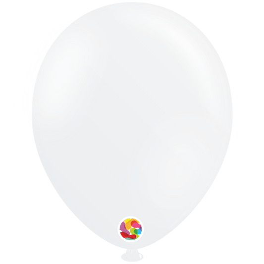 Balloonia Latex White 5″ Latex Balloons (100 count)