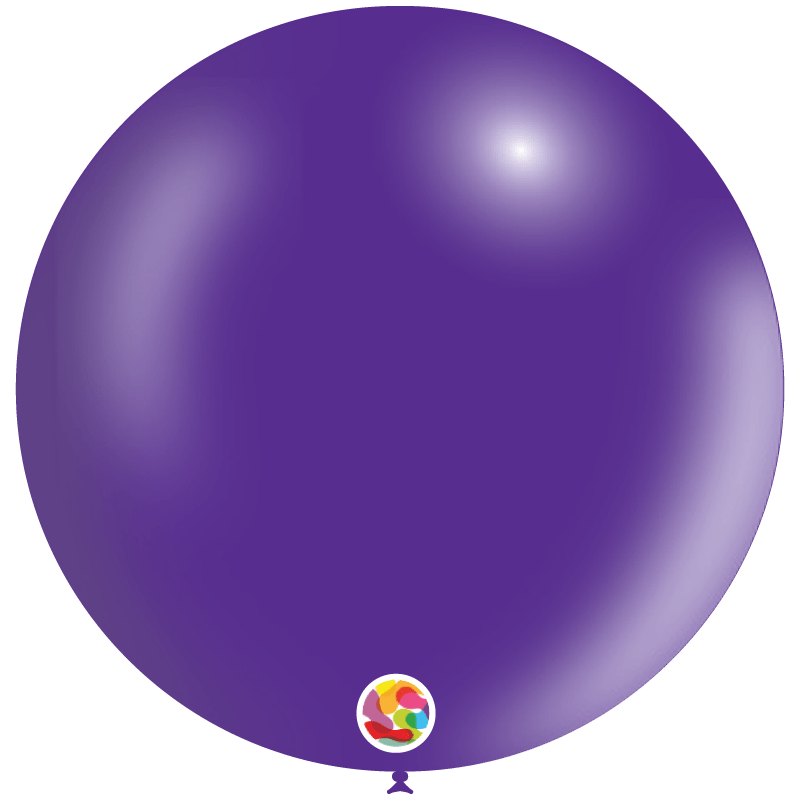 Balloonia Metallic Purple 36″ Latec Balloons (5 count)