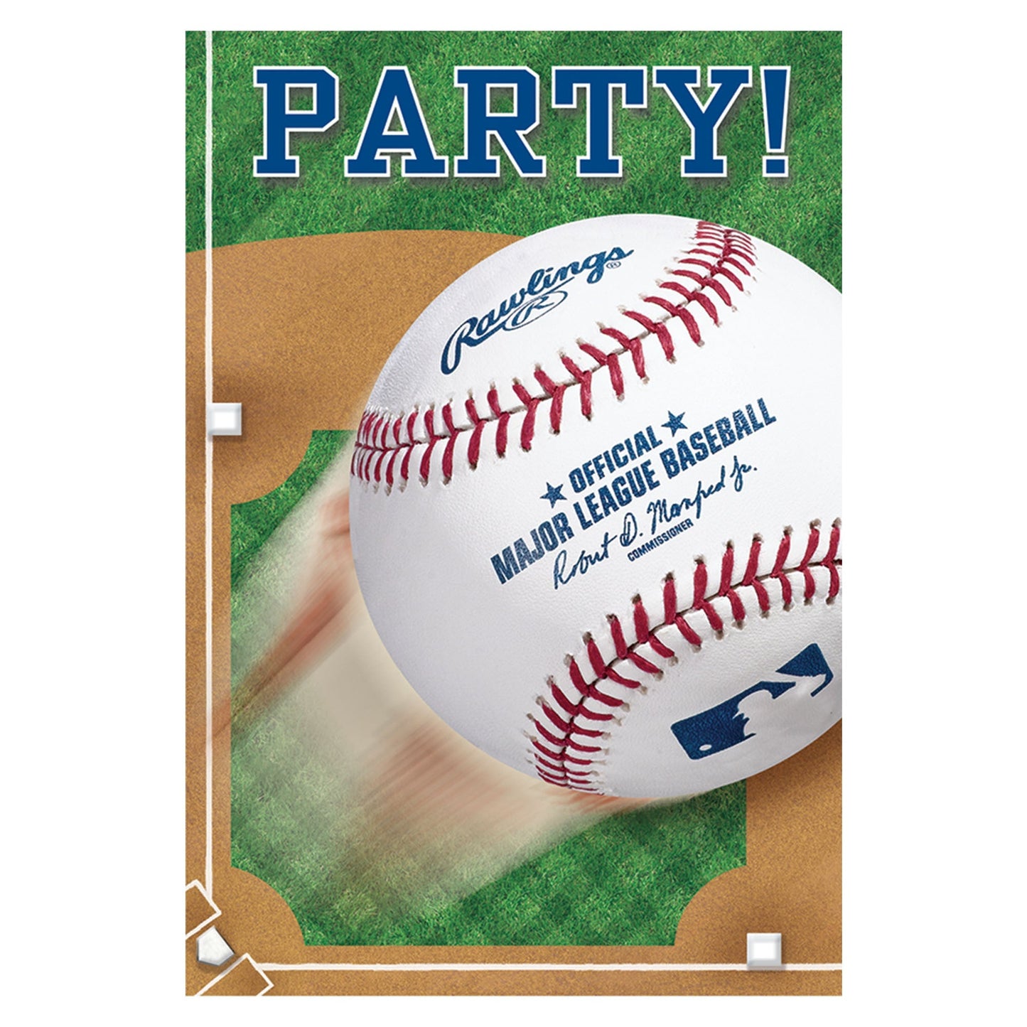 Baseball Invitations by Amscan from Instaballoons