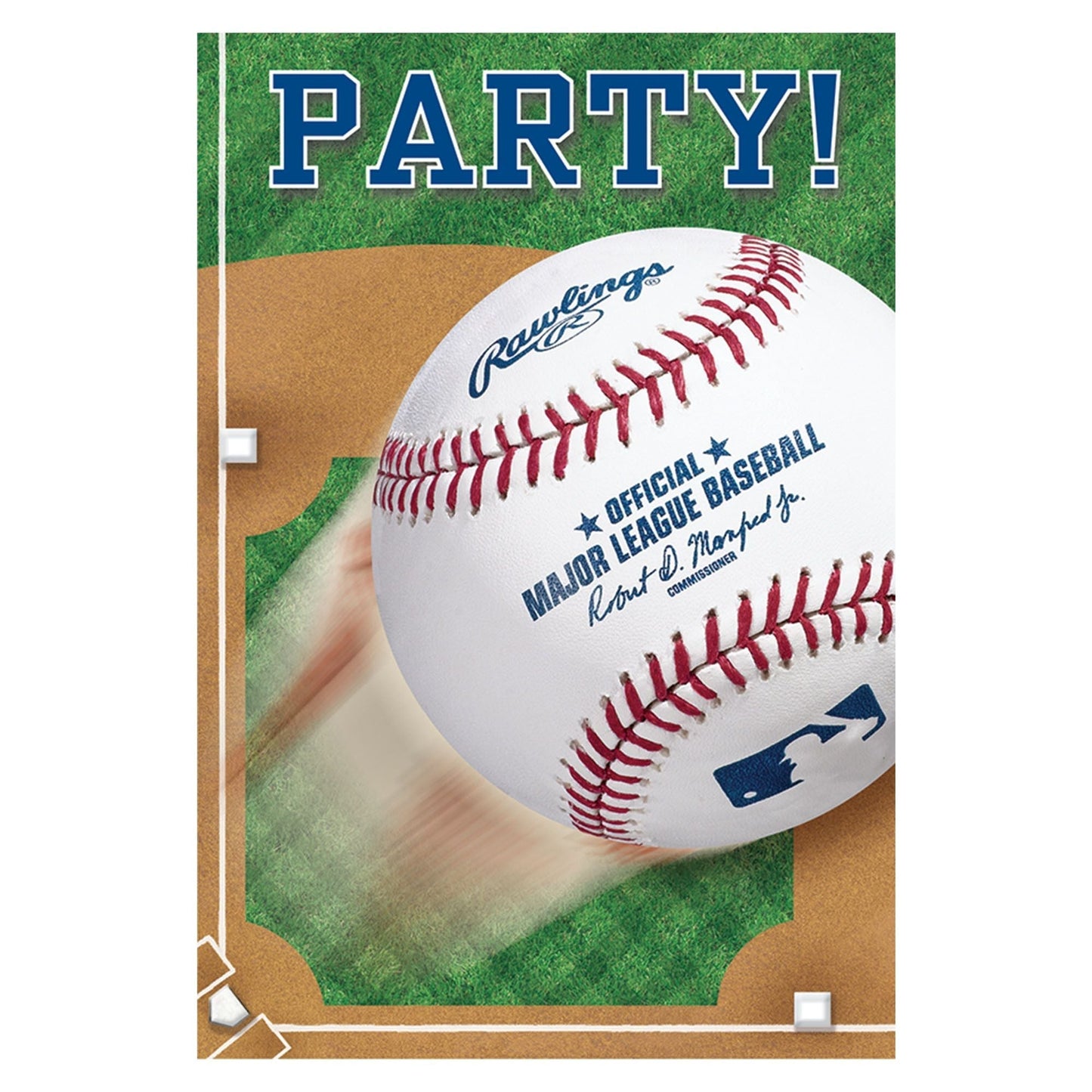 Baseball Invitations by Amscan from Instaballoons