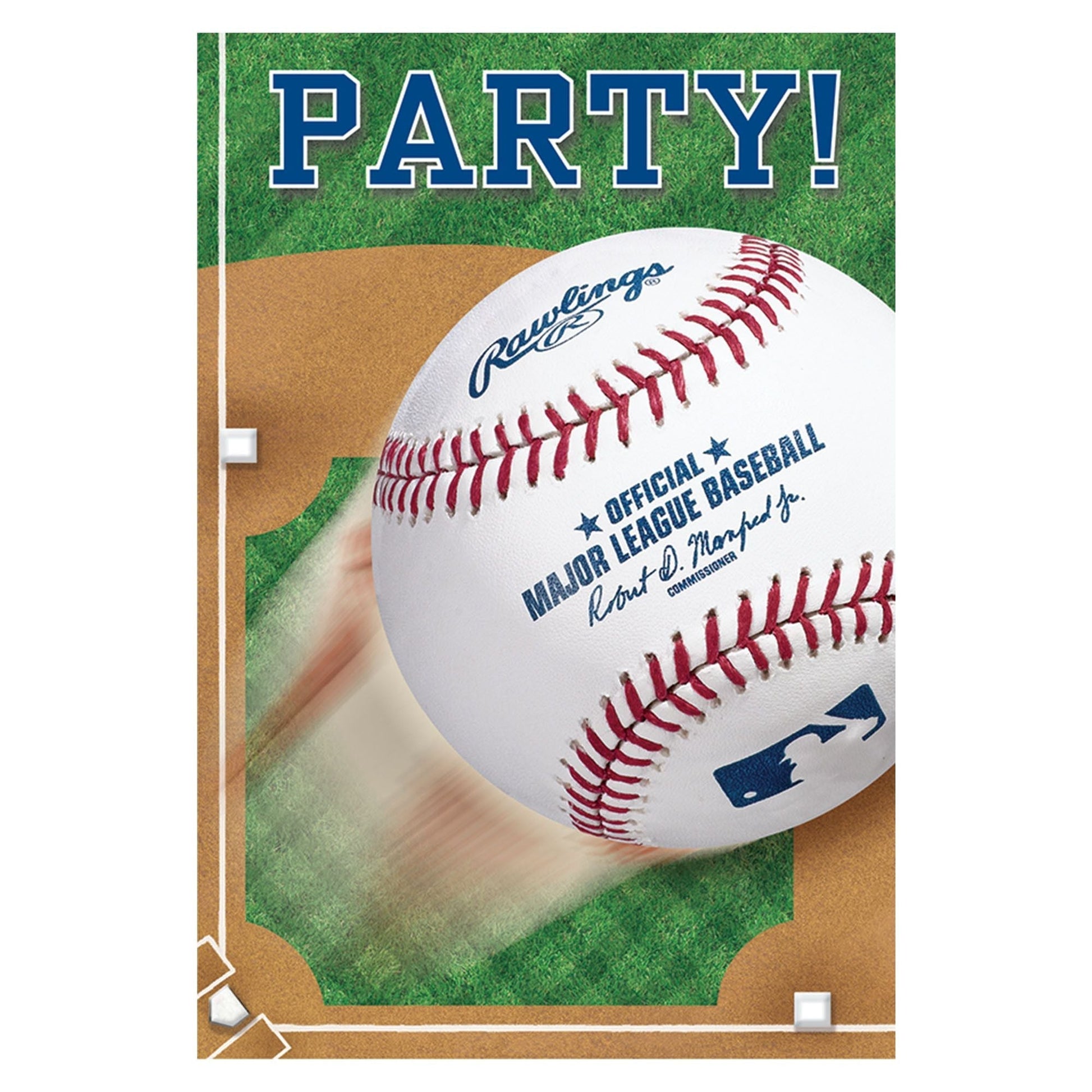 Baseball Invitations by Amscan from Instaballoons