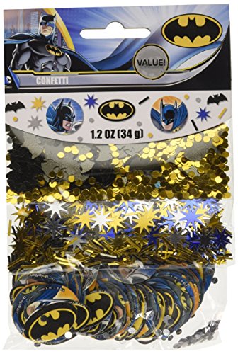 Batman Confetti VP by Amscan from Instaballoons
