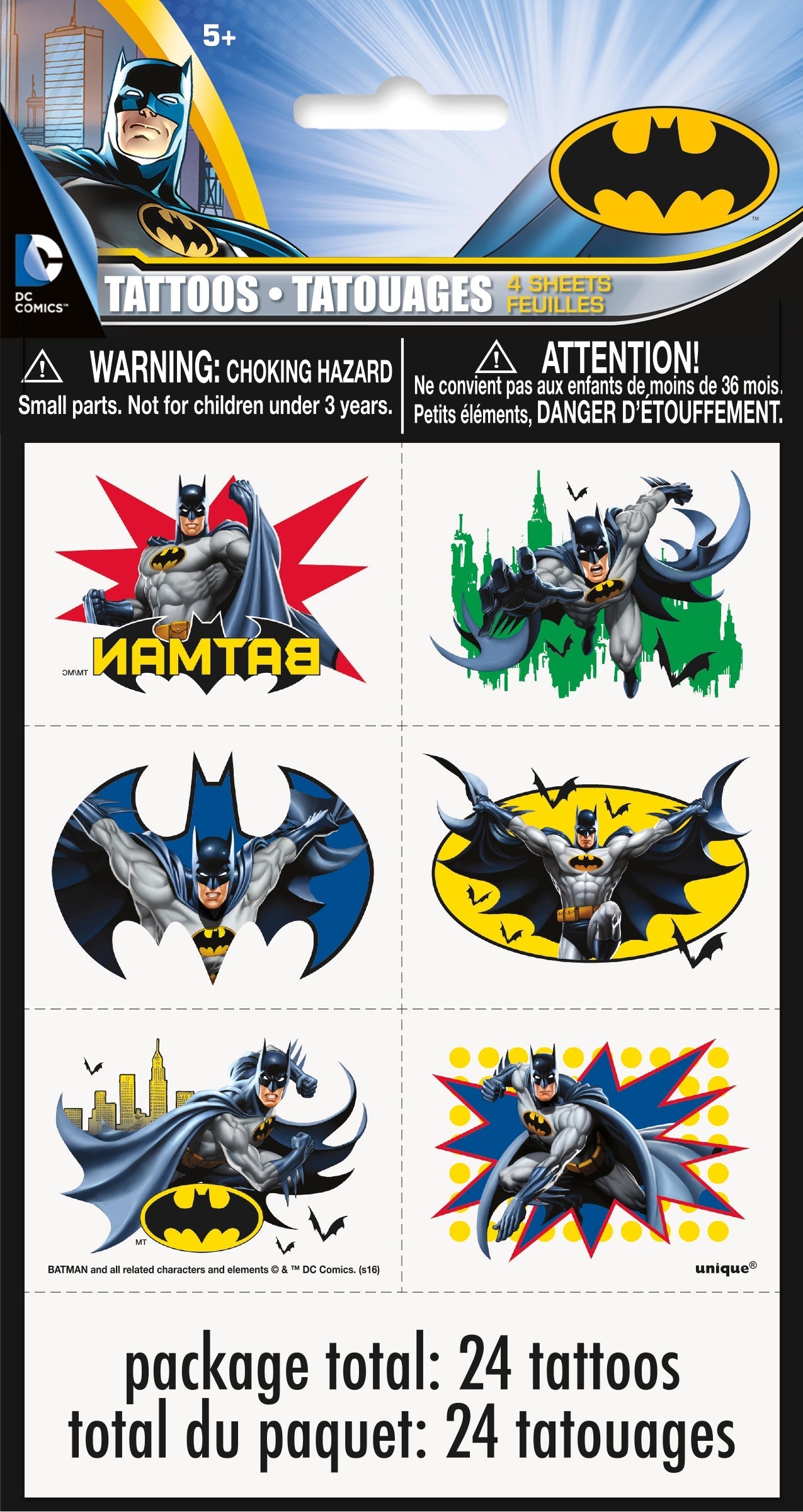 Batman Tattoos by Unique from Instaballoons