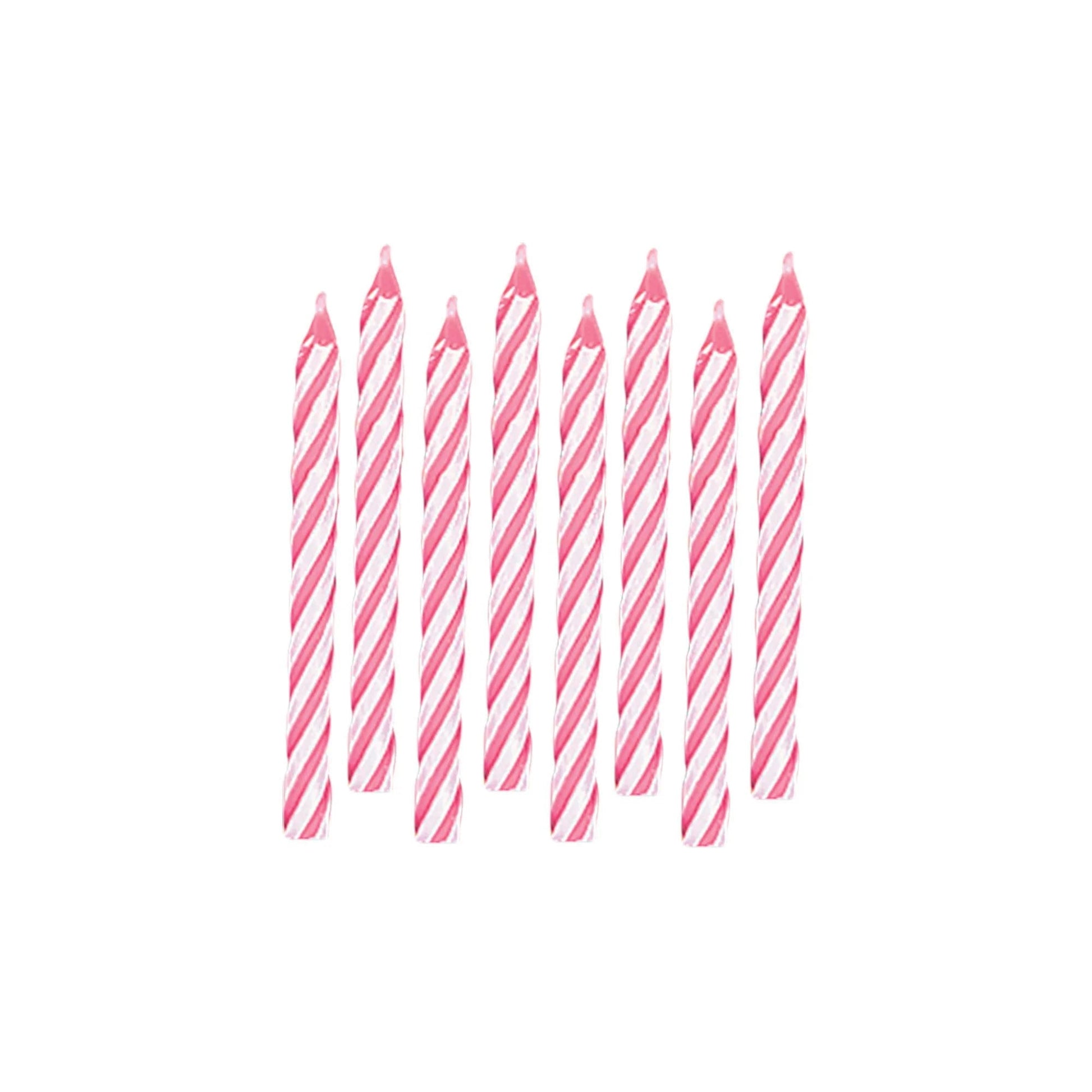 Bday Candles–Pink Spiral by null from Instaballoons