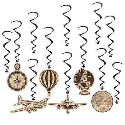 Beistle Around The World Travel Hanging Decorations