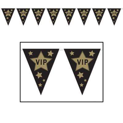 Beistle VIP Pennant Banner