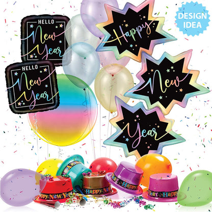 Opal Hello New Year 18″ Balloon