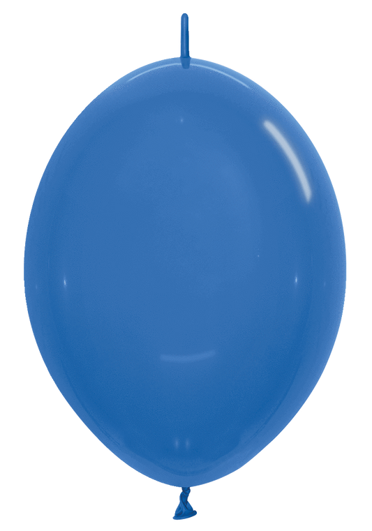 Betallic Latex Crystal Blue 12″ Link-O-Loon Balloons (50 count)