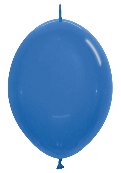 Betallic Latex Crystal Blue 12″ Link-O-Loon Balloons (50 count)