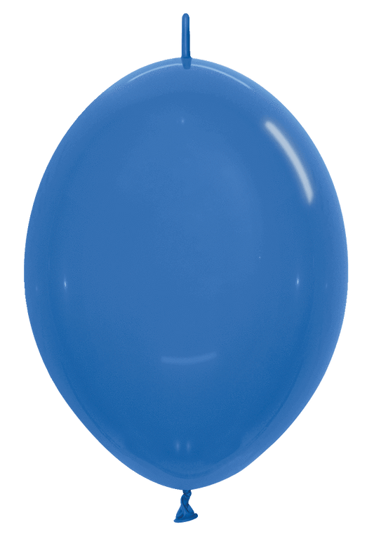 Betallic Latex Crystal Blue 12″ Link-O-Loon Balloons (50 count)