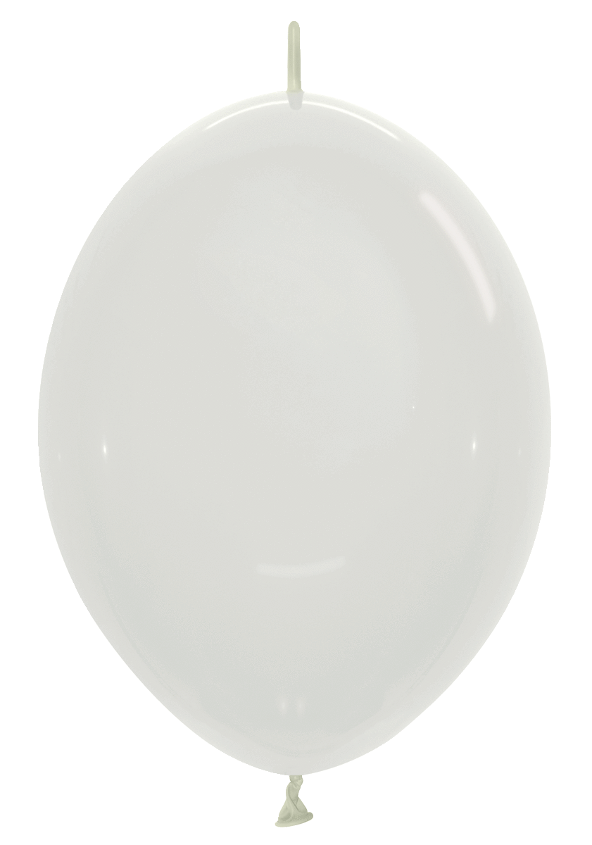 Betallic Latex Crystal Clear 6″ Link-O-Loon Balloons (50 count)