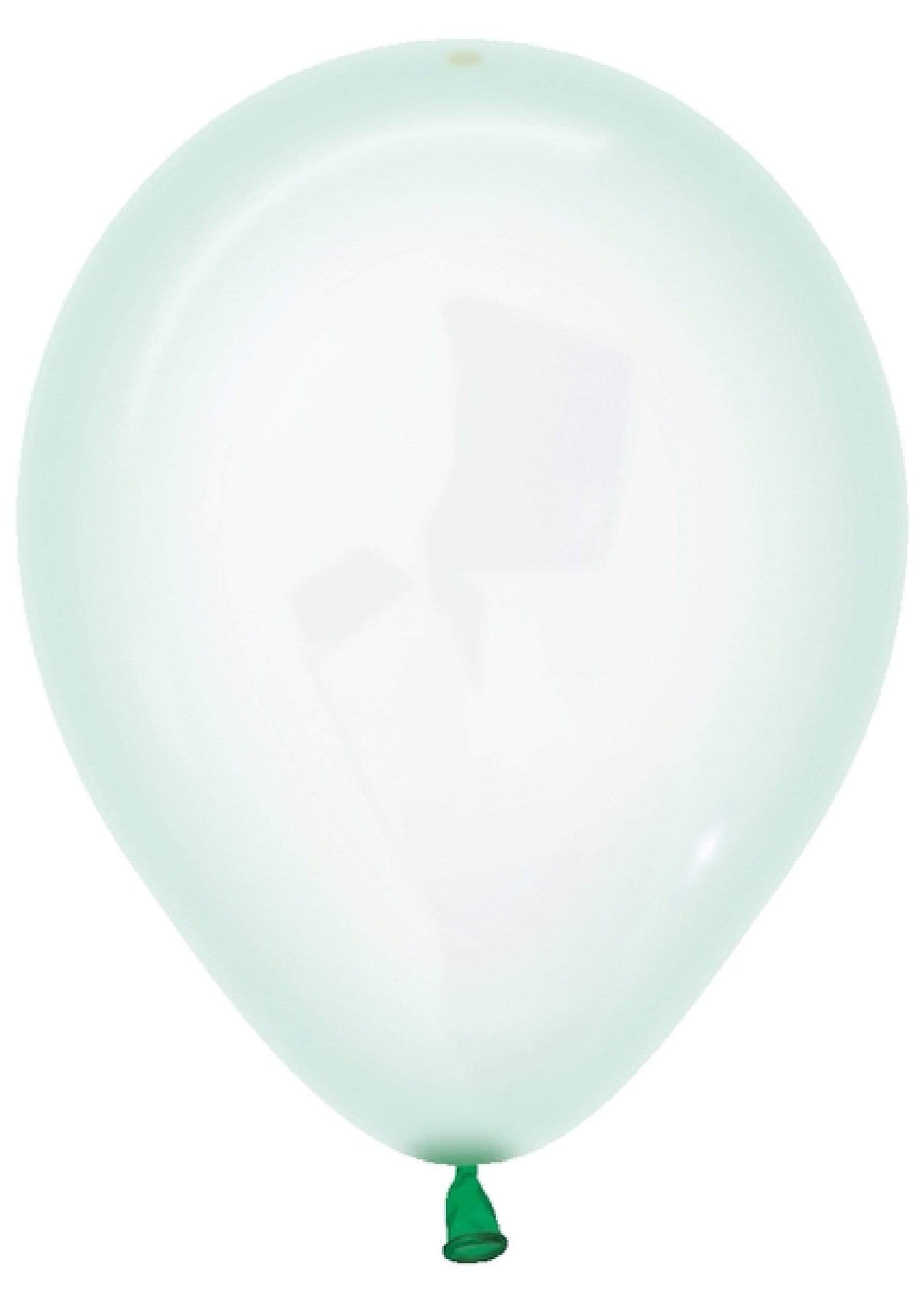 Betallic Latex Crystal Pastel Green 5″ Latex Balloons (100)
