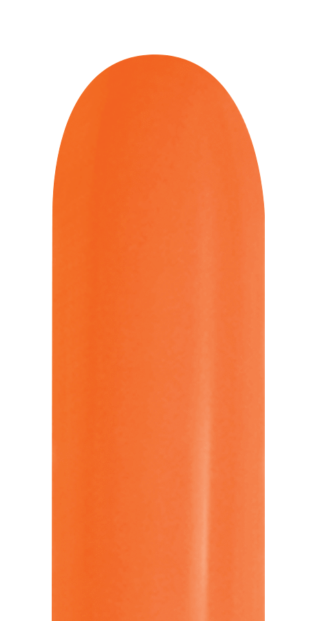 Betallic Latex Fashion Orange 260B Latex Balloons (50 count)