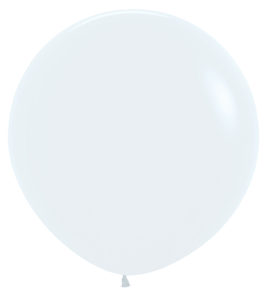 Betallic Latex Fashion White 36″ Latex Balloons (2 count)