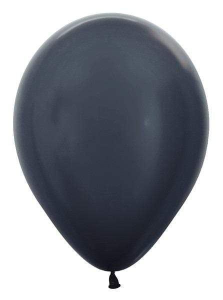 Betallic Latex Metallic Graphite 11″ Latex Balloons (100)