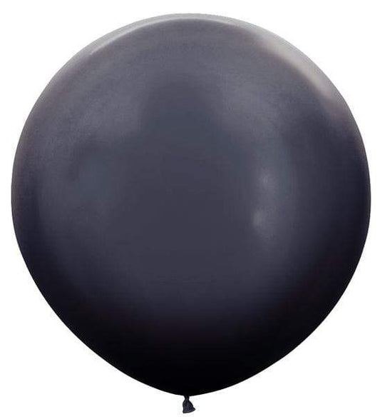 Betallic Latex Metallic Graphite 36″ Latex Balloons (2 count)