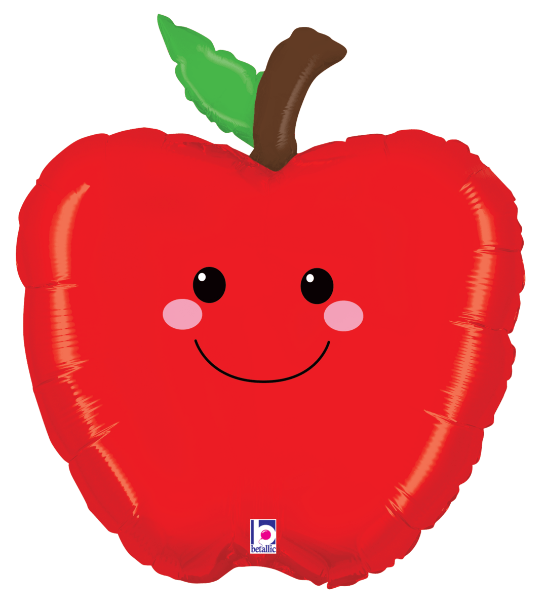 Betallic Mylar & Foil Apple Fruit Produce Pals 26″ Balloon